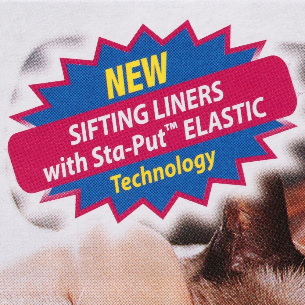 (3 pack) Alfa Pet Sifting Elastic Cat Pan Liners