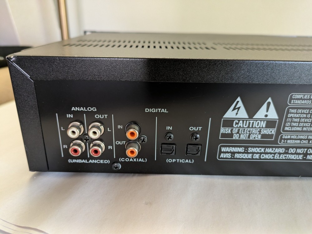 Marantz CDR633 Professional Rackmount Slot Loading CD Player Recorder Needs Cord