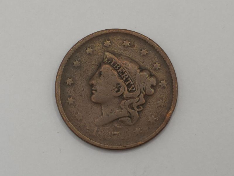 1837 Coronet Head Large Cent Good+ 20905