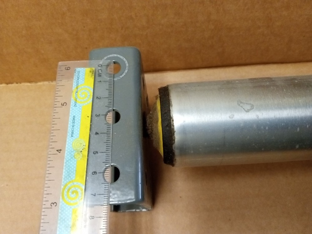 18" x 4" Long Knapp Gravity Feed Conveyor (Roller Table) Roller Assembly