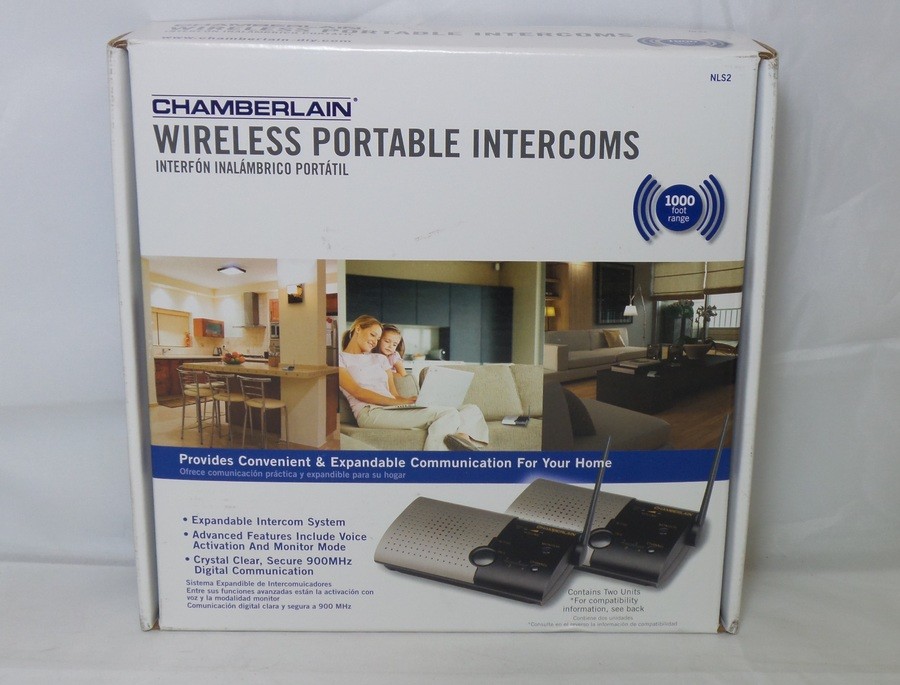 Chamberlain NLS2 Wireless Portable Intercom System