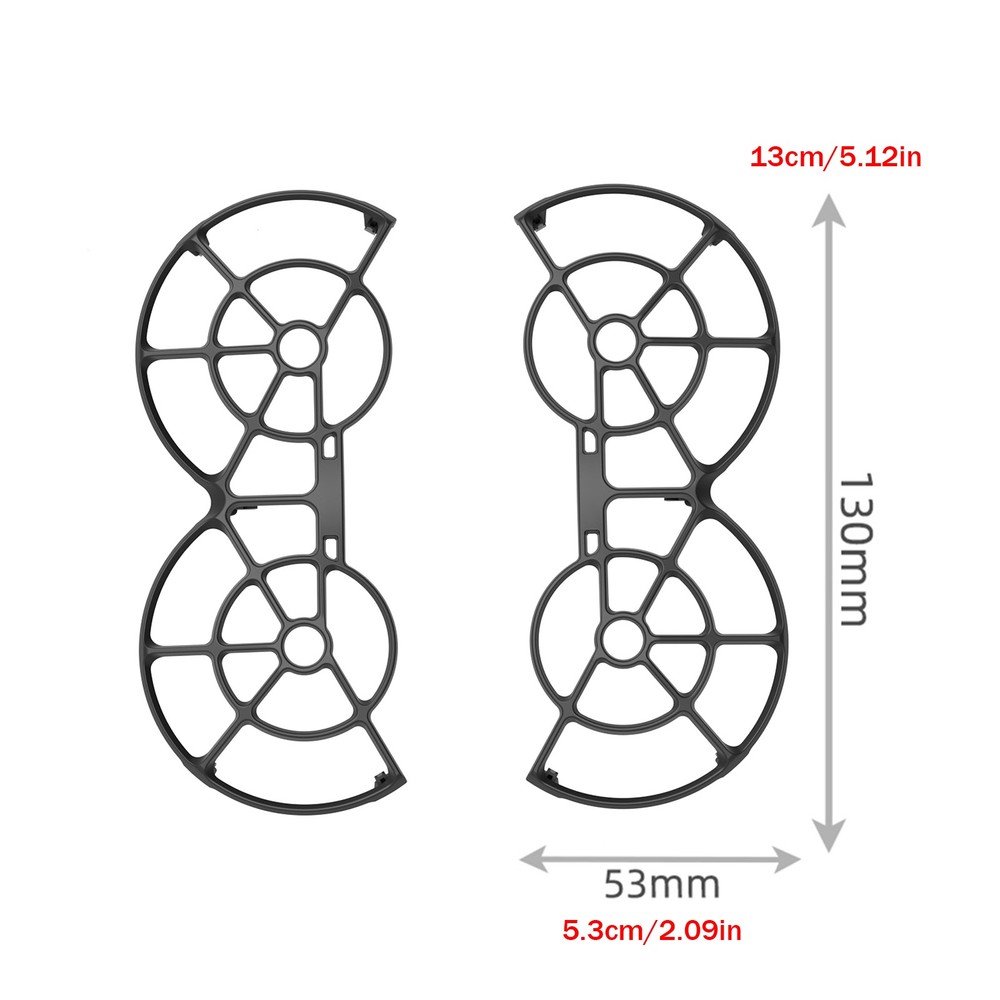 Lightweight Black Propeller Guard Protective Cover For DJI NEO Drone Kits