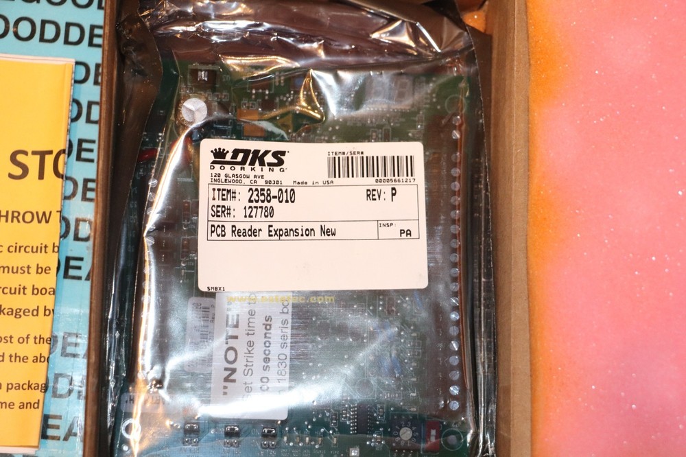 DKS Doorking 2358-010 PCB Reader Expansion New