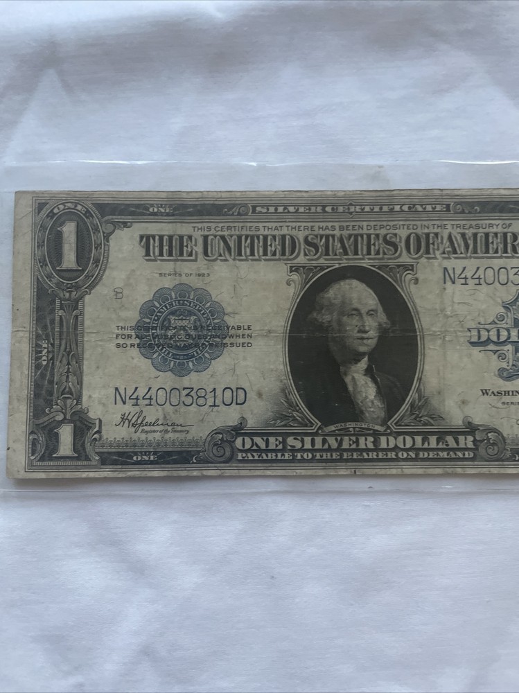 1923 $1 Silver Certificate