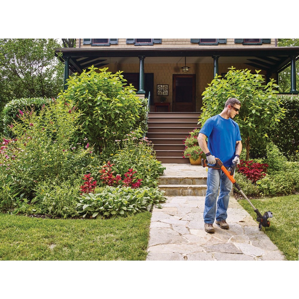 BLACK+DECKER 20V MAX* String Trimmer/Edger, 12-Inch - LSTE525