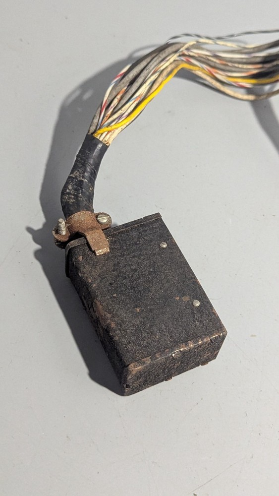 Vintage 24-Pin Cinch Jones Style Rectangular Connector Plug & Socket Cable