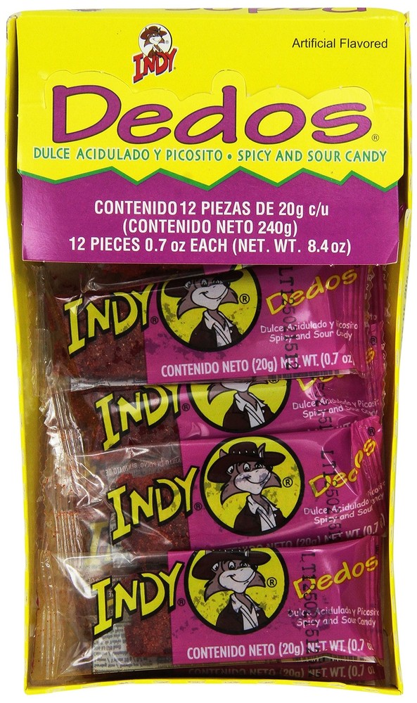 Indy Dedos Hot Candy 12 Ct