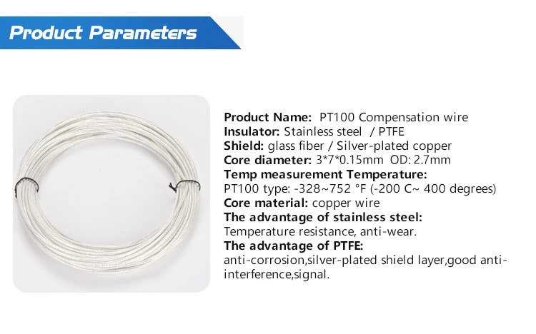 Thermocouple Temperature Sensor Compression Spring Probe M8 1m 2m 3m 5m Type K J