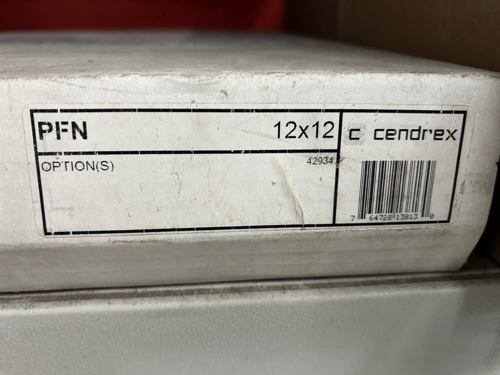 12" x 12" Surface Mounted Panel with Flange - Cendrex