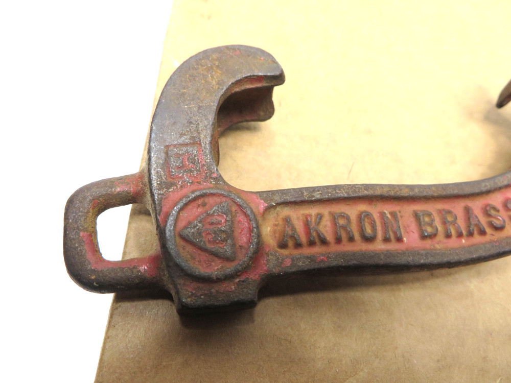 Vintage Fire Hydrant Wrench-Akron Brass