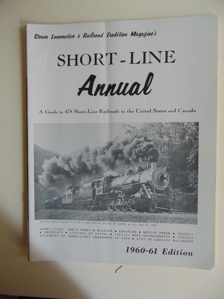 Short-Line Railroader Annual 1960-1961 Edition