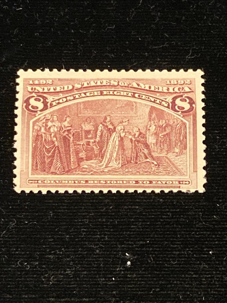 US Stamp # 236. 8 Cent. MNH. OG. Make Offers !!!!