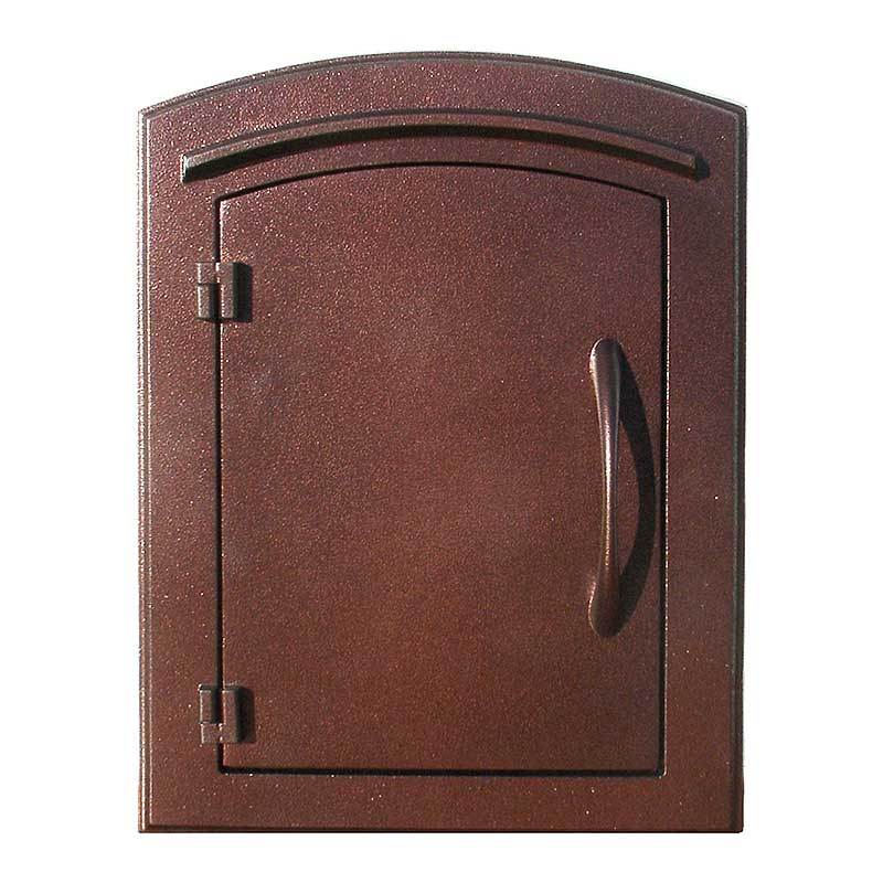 Antique Copper Masonry Mailbox