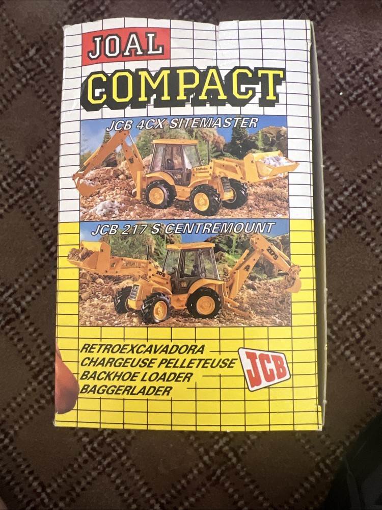 JOAL COMPACT JCB 217S CENTER MOUNT LOADER 1/35 NIB