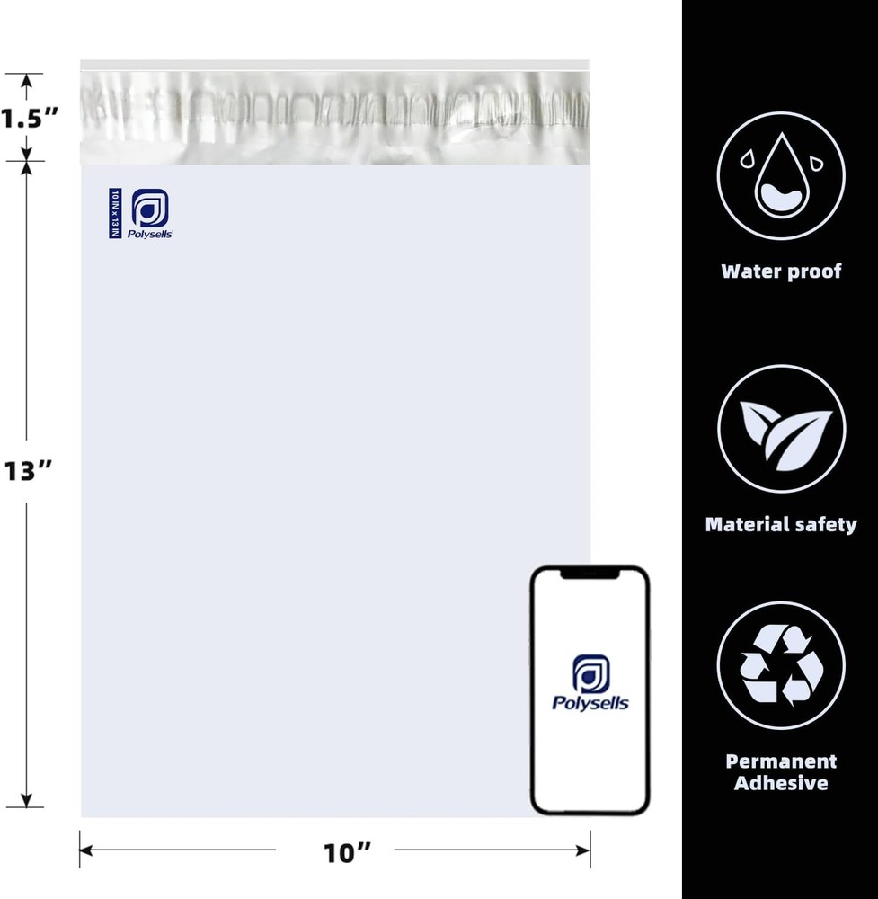 Poly Mailers Shipping Bag 10x13