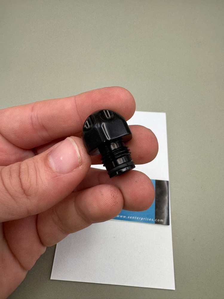 System X Intimidator Ram Cap-Gloss Black