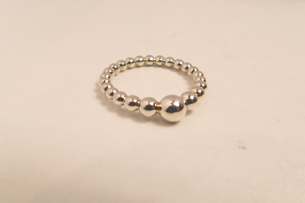 Authentic Pandora Ring, String of Beads, #197536