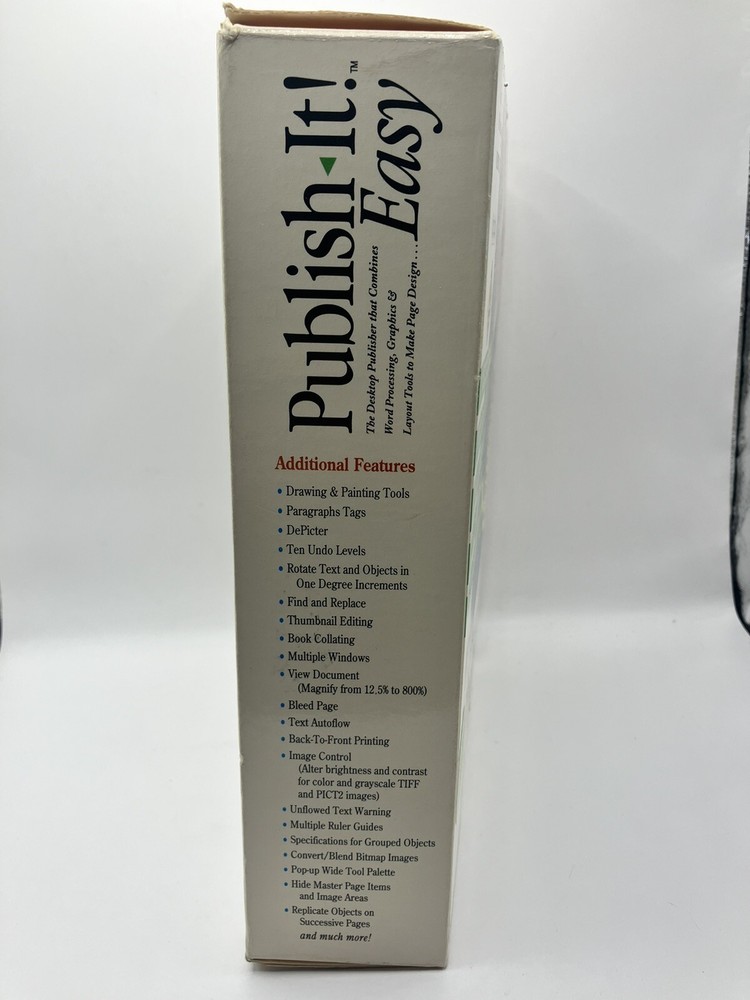 Timeworks Publish It! Easy Version 3.0 for Macintosh MacUser Winner