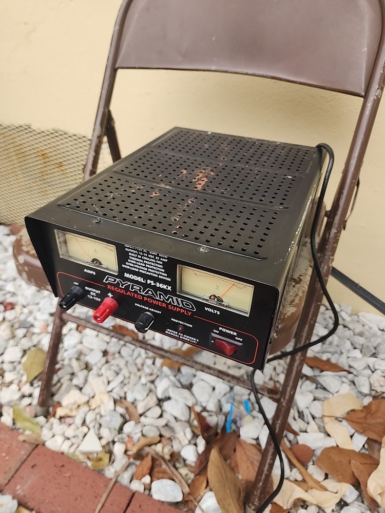 Vintage Pyramid Regulated Power Supply | Model PS-36KX WORKS!