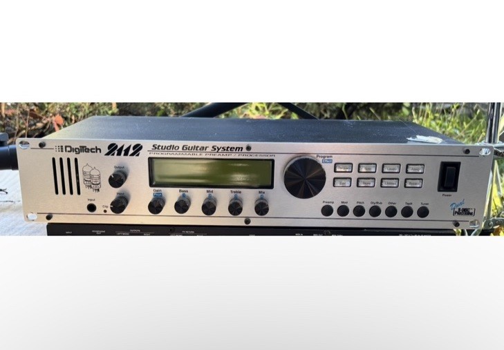 DigiTech 2112 Studio Guitar System Programmable Pre Amp Processor