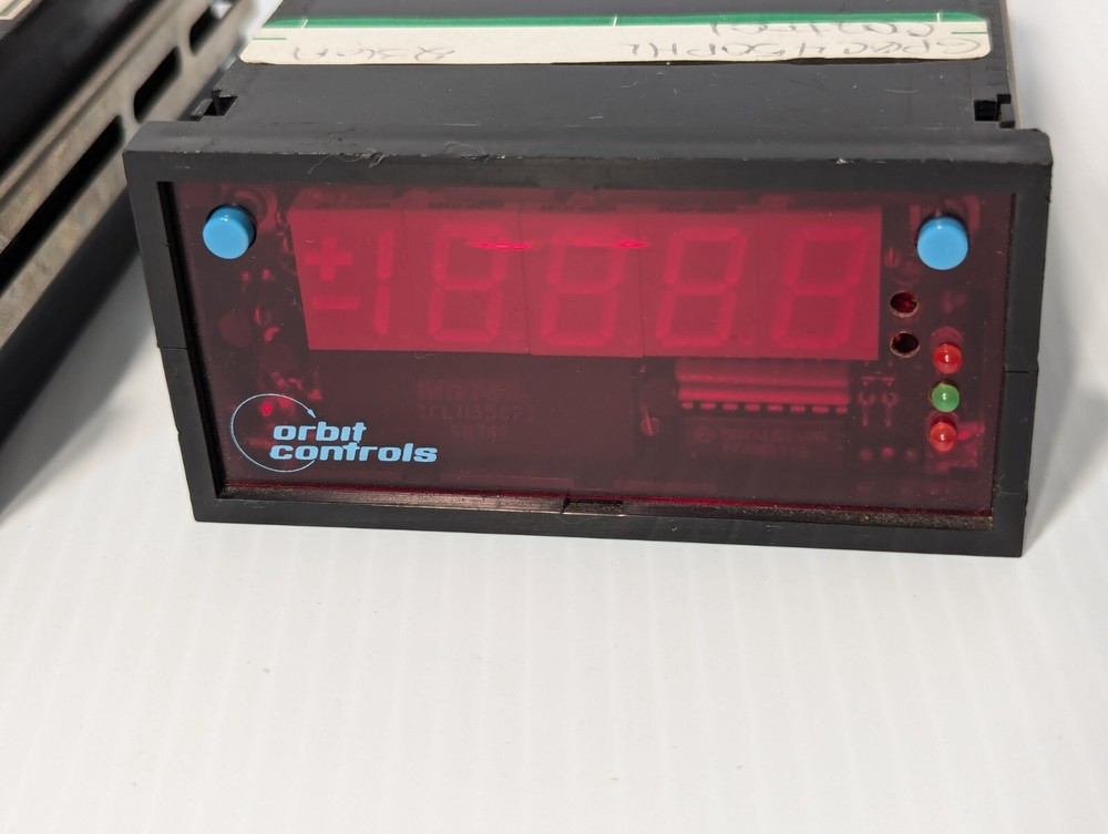 Orbit Controls OC45OP-HL four-digit digital panel meter, dual lim