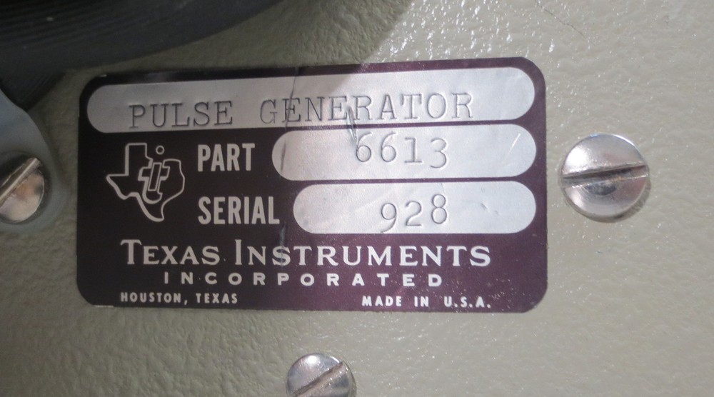TI Texas Instruments 6613 Waveform Pulse Generator
