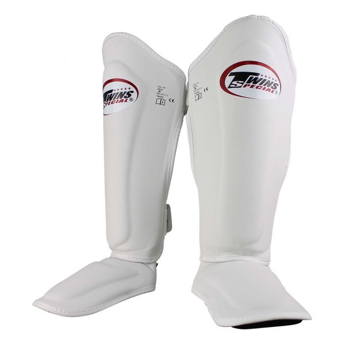 Twins Tibia Guards SGS-10 White
