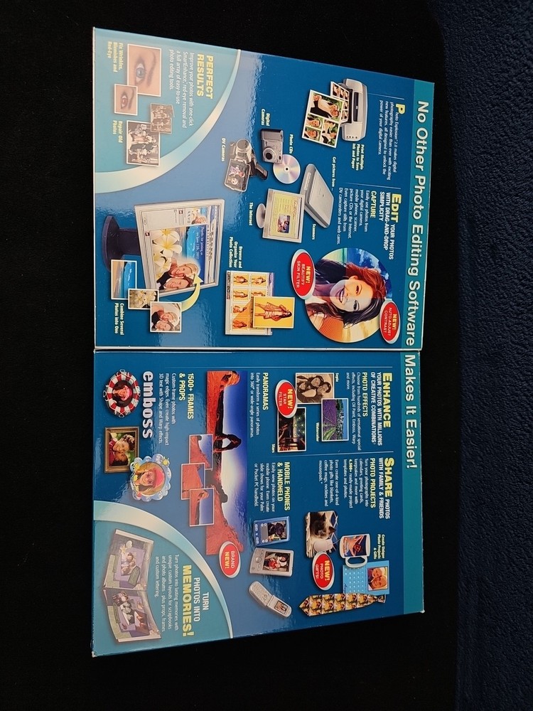 Nova PHOTO EXPLOSION Deluxe Version 2 Windows XP, 2000 ME 98 Photo Edit Software