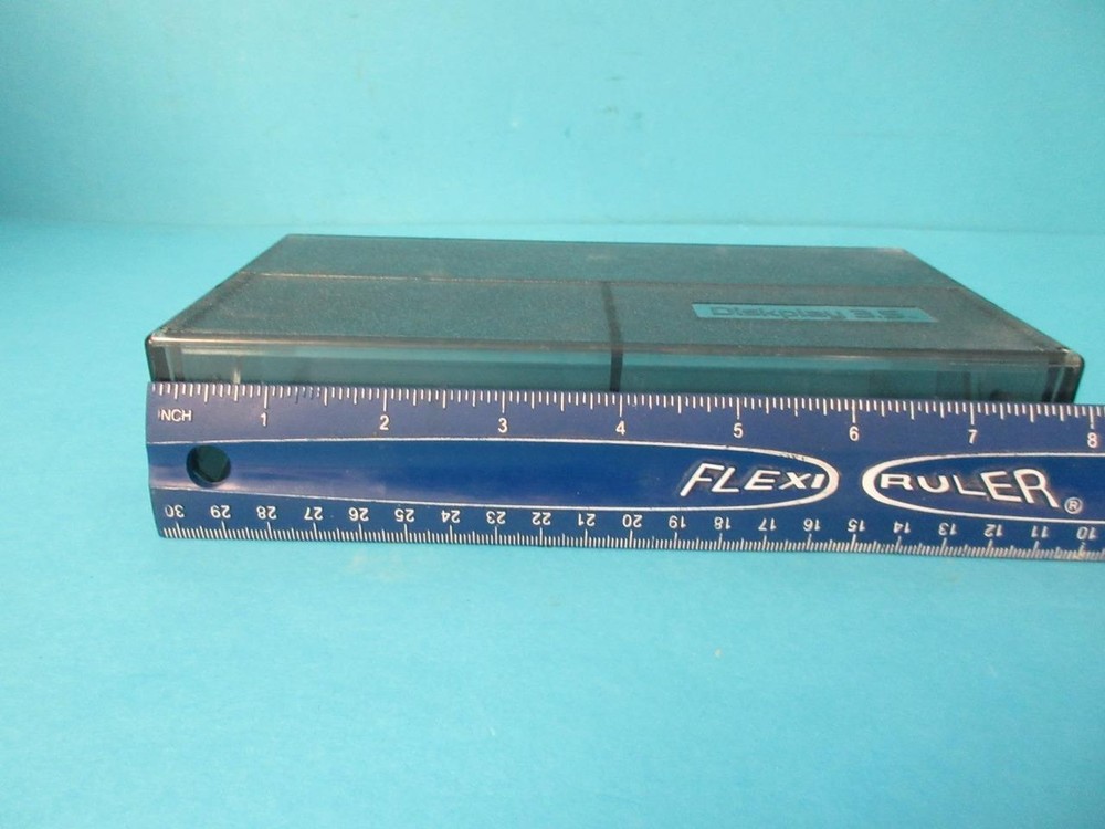 2 RING KING DISKPLAY 3.5" PLASTIC FLOPPY 20 DISK HOLDER MIT20 DISKETTE STORAGE