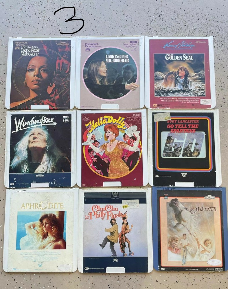 CED Selectavision VideoDisc 11/2 added