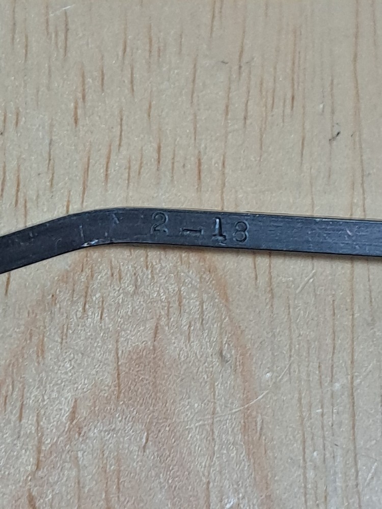 2 Dem Bart Gunsmith Stock Checkering Tools 2-18, 20-20