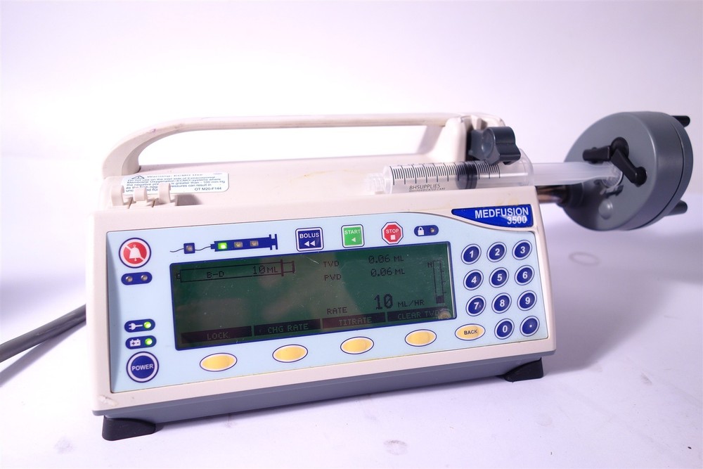 SMITHS Medfusion 3500 Pump - TESTED WORKING
