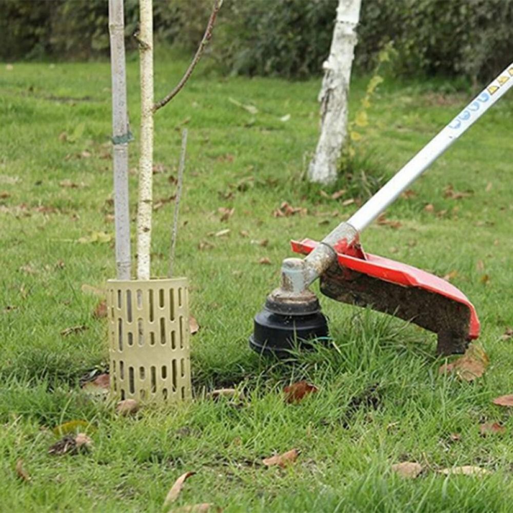8Pcs Plastic Tree Trunk Protector Cover Interlocking Tree Trunk Wraps Tree Guard