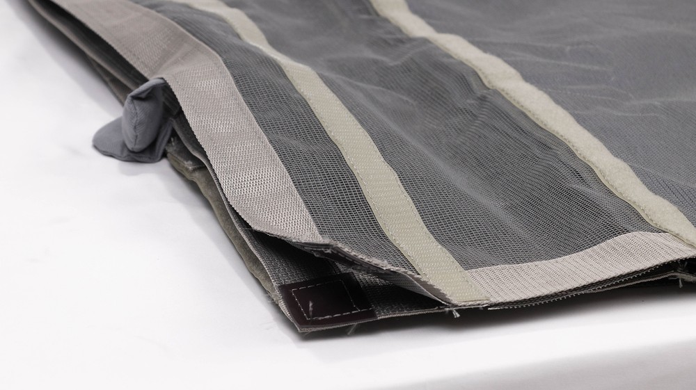 ELITEWILL Toy Hauler Screen Rear Opening Fits Ramp Doors Up to 90 Inch Tall