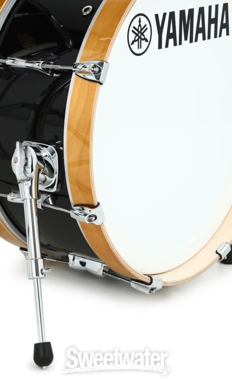 Yamaha Stage Custom Hip 4-piece Shell Pack - Raven Black