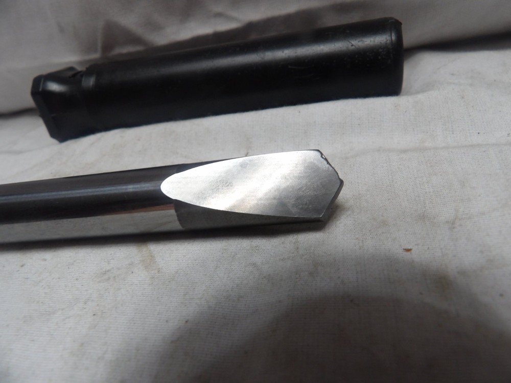 1/2" Solid Carbide Spade Drill (has a small chip)