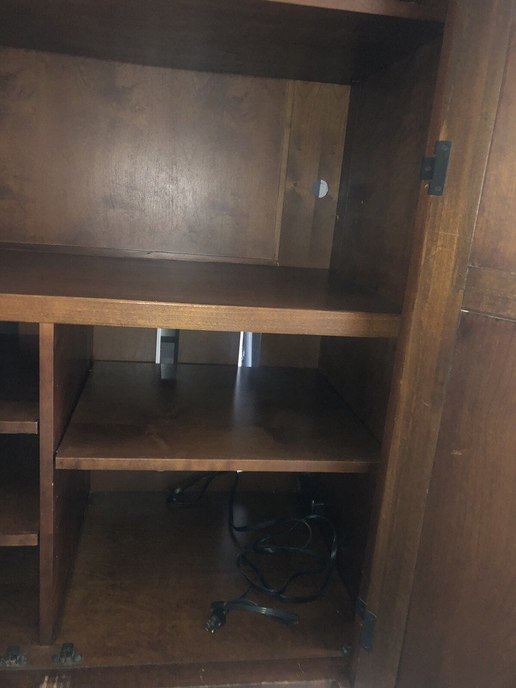 antique armoire closet wardrobe
