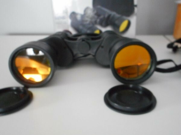 New- Yorkshire Binoculars with Case and Built in Compass