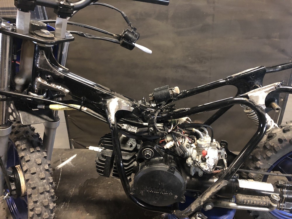 Yamaha PW50 Frame Gusset Kit 8-piece
