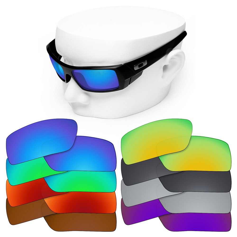 Max.Shield POLARIZED Anti-Scratch Replacement Lens for-Oakley Gascan Sunglasses