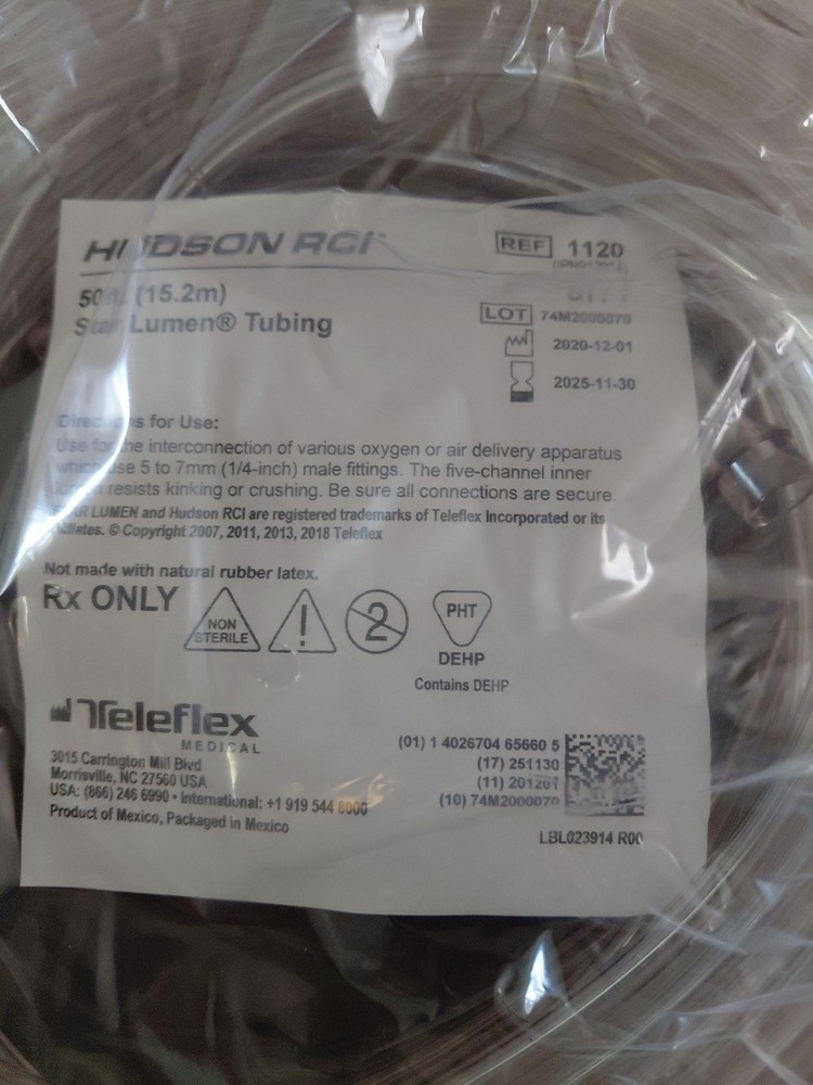Oxygen Tubing Lot