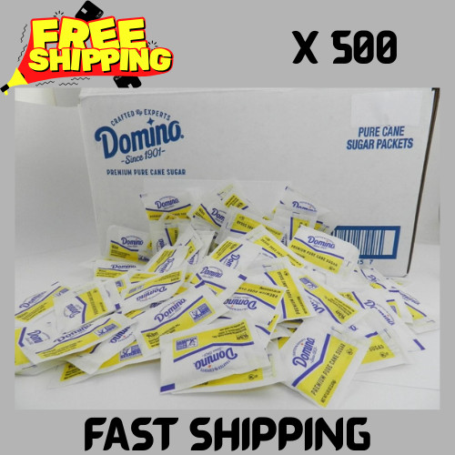 DOMINO Sugar Packets Restaurant Quality 500 packets