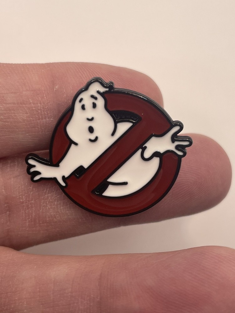 Ghostbusters Logo Retro Enamel Lapel Pin