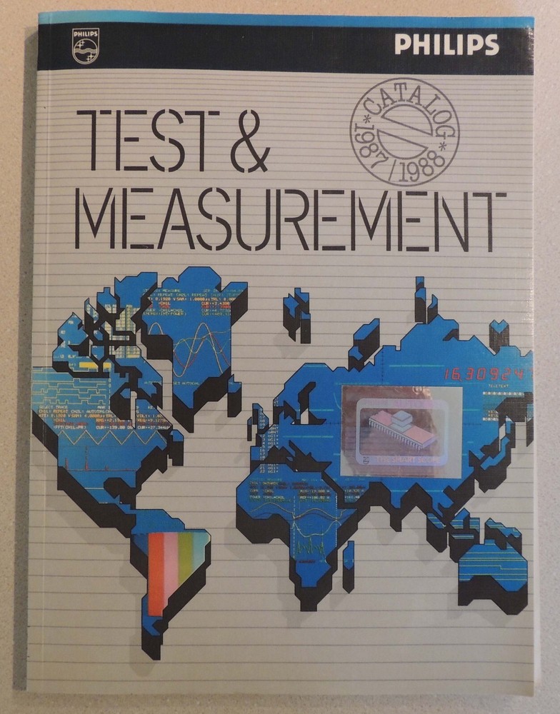 Fluke Philips test & Measurement Catalog 1987- 1988