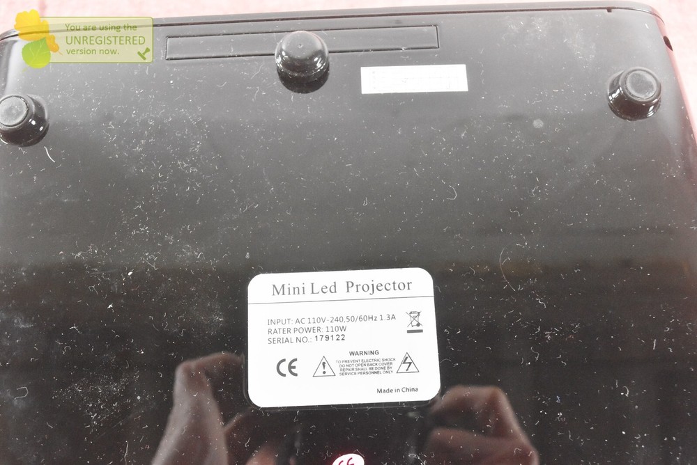 IRulu Mini LED Projector Black BL20