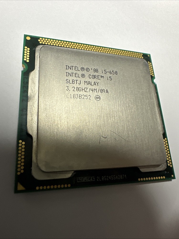 Intel Core i5-650 3.2GHz Dual-Core (BXC80616I5650) Processor