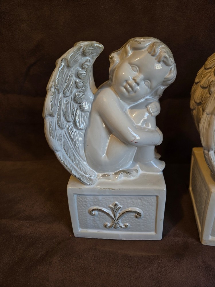 Angel Cherub Bookends