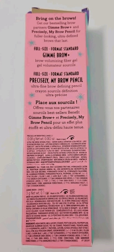 Benefit Partners In Brows 2.5 Neutral Blonde