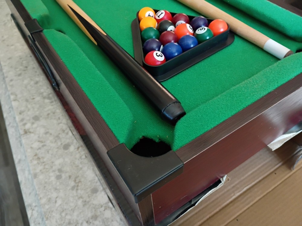 Westminster Tabletop Billiards Pool Table With Accessories B2