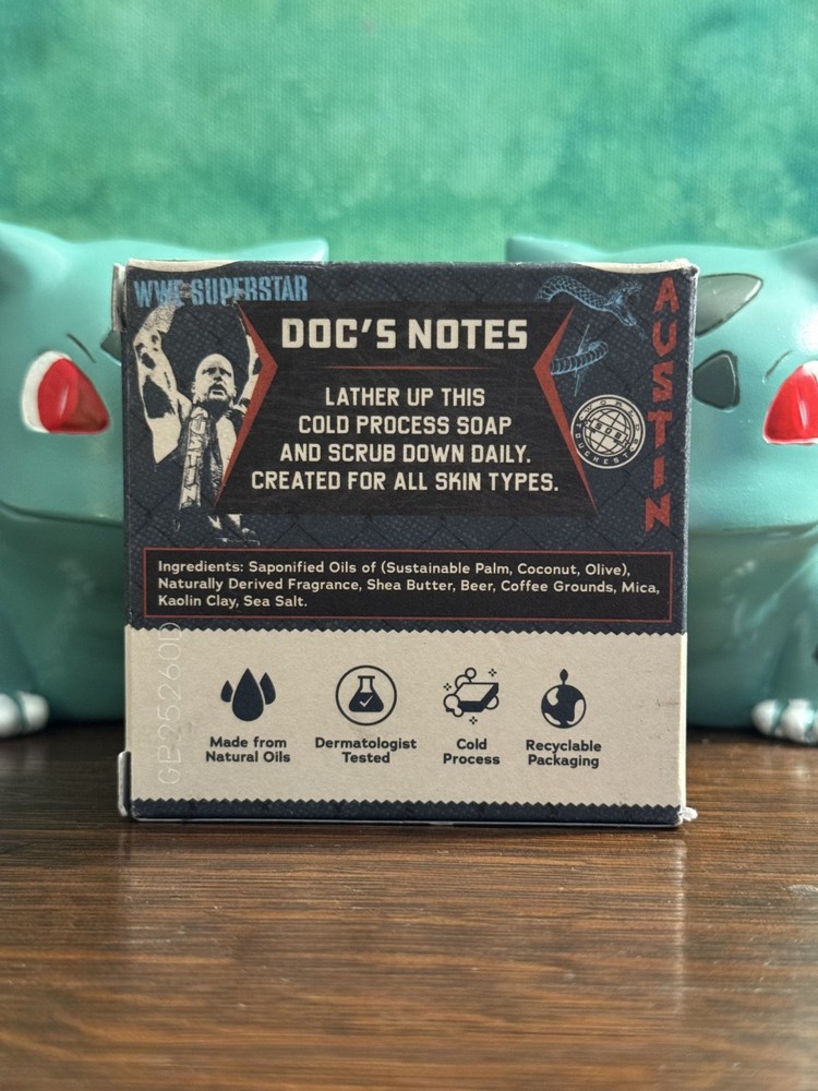 Dr Squatch Soap Stone Cold Stunner Limited Edition 🤼